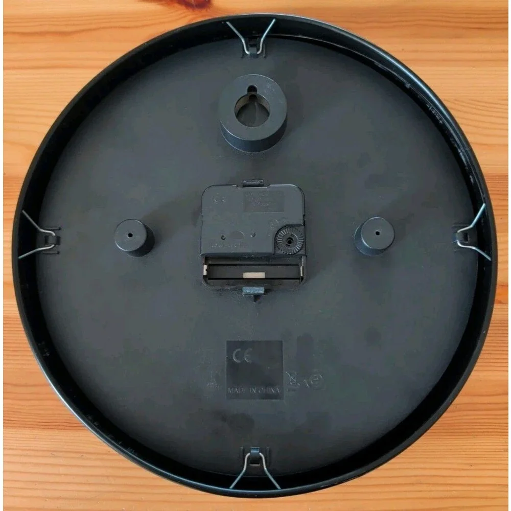 Astronomy Constellation Clock, Battery Operated, Glass, Stella Polare